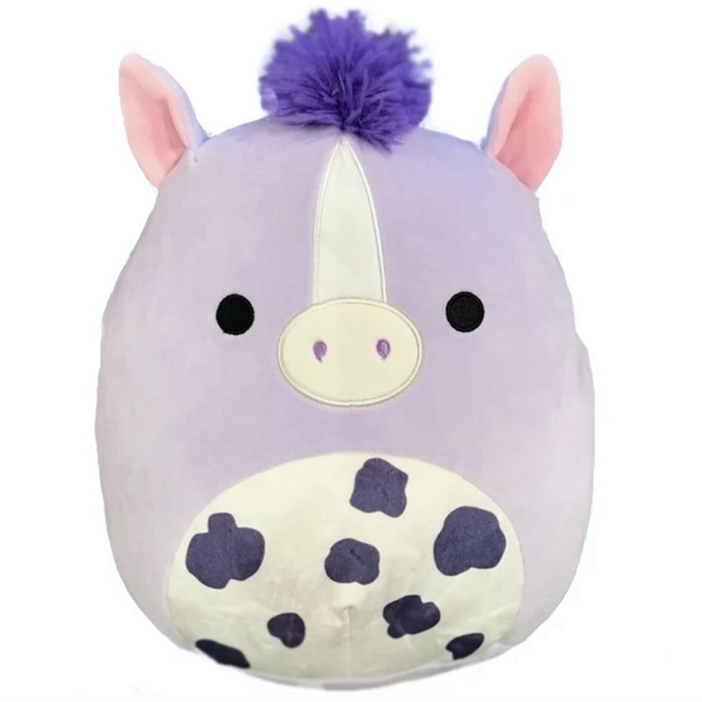 NWT Squishmallows Meadow 11” Horse Plush in Purple